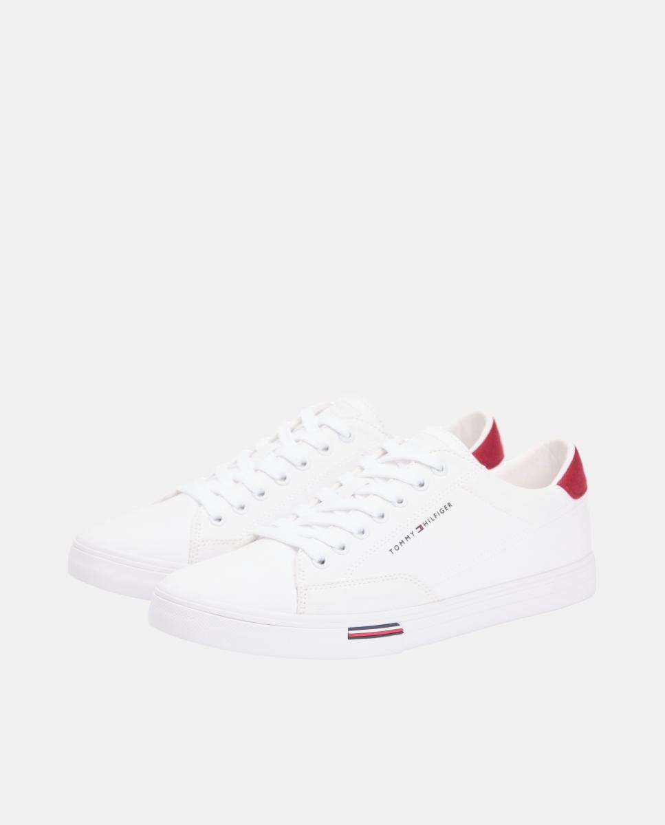 Sapatilhas de Algodão com Logótipo Branco-5