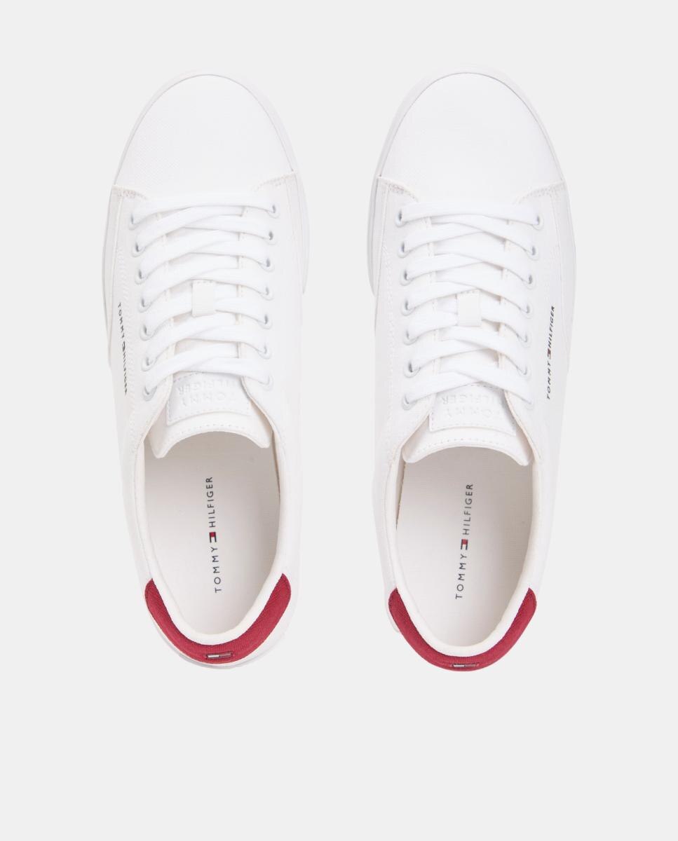 Sapatilhas de Algodão com Logótipo Branco-6