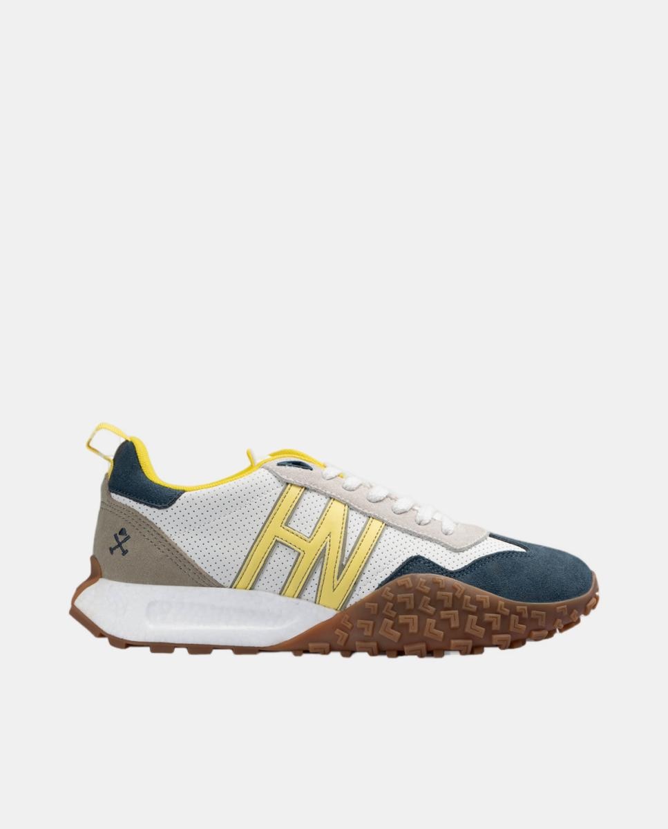Harper &amp; Neyer - Zapatillas de hombre retro con cirre de cordones.