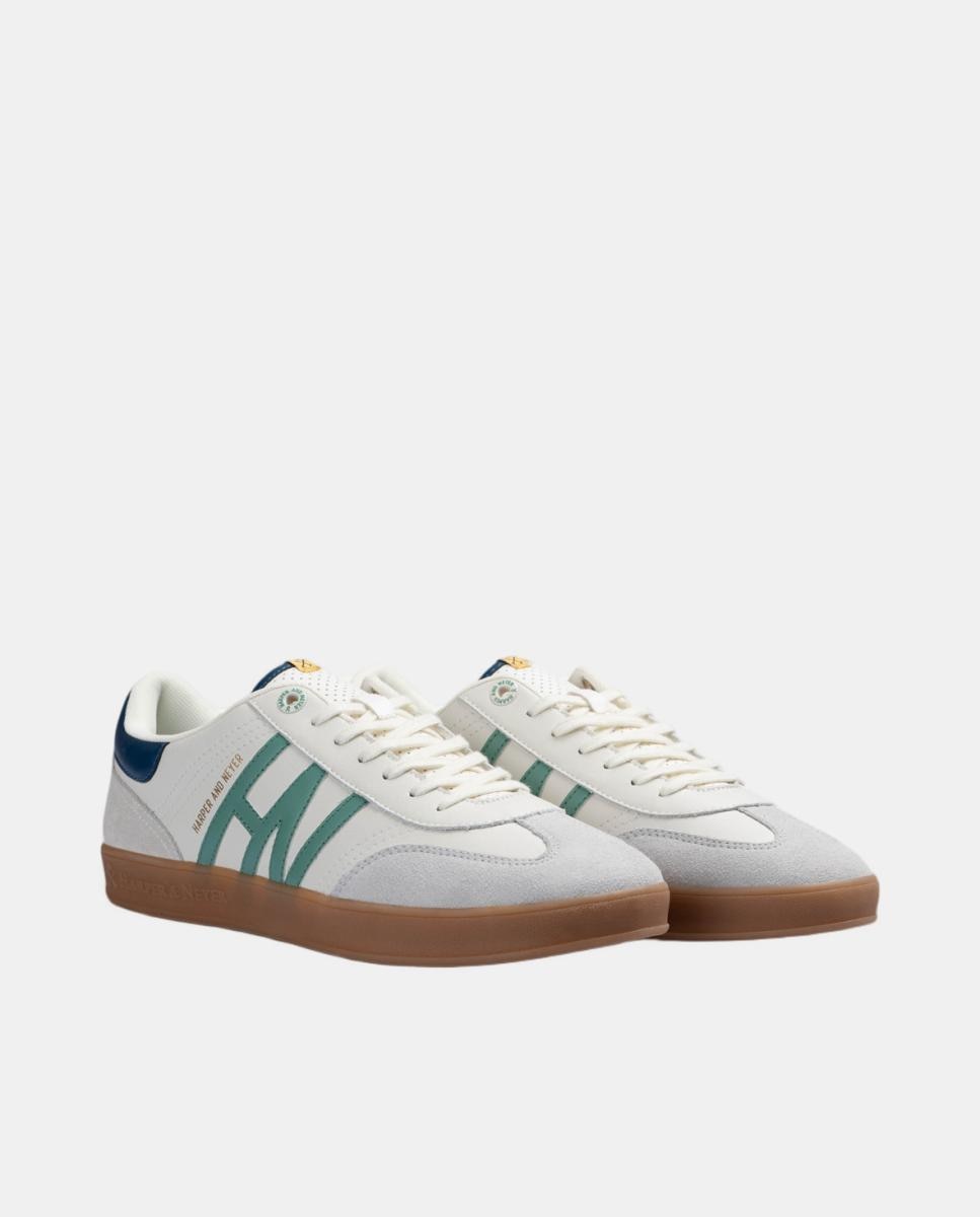 Sapatilhas com Atacadores Branco-2