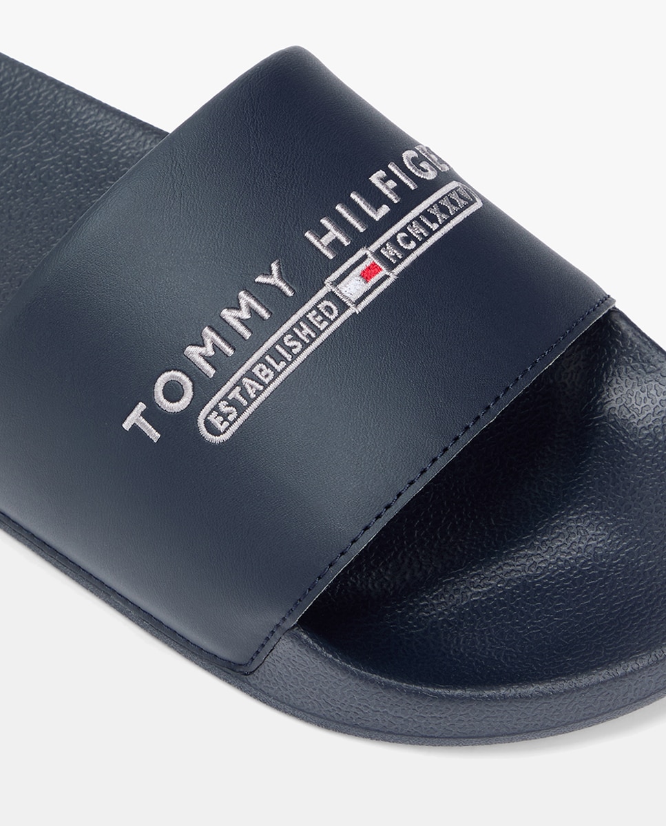 Chinelos com Logótipo Azul-marinho-3