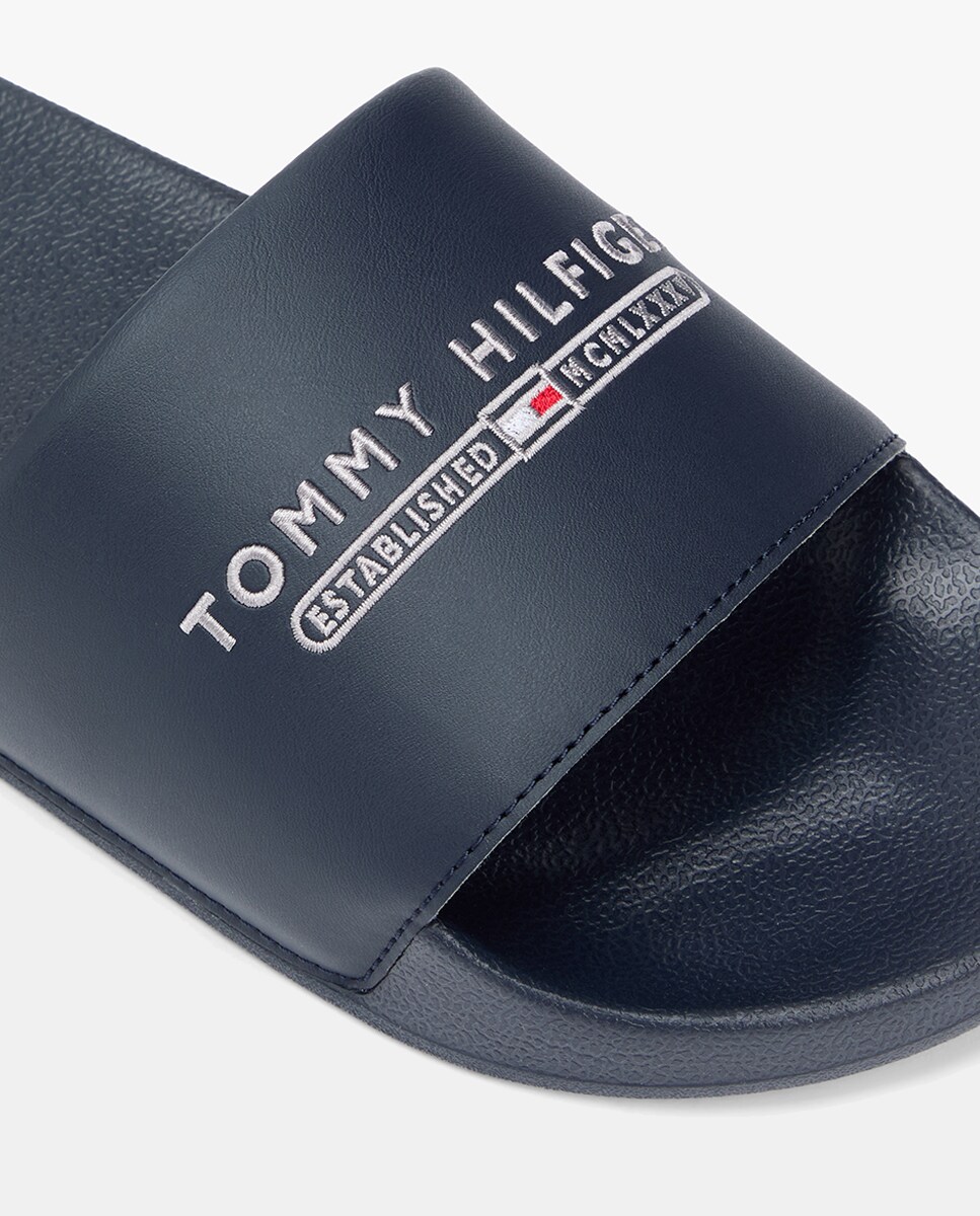 Chinelos com Logótipo Azul-marinho-3