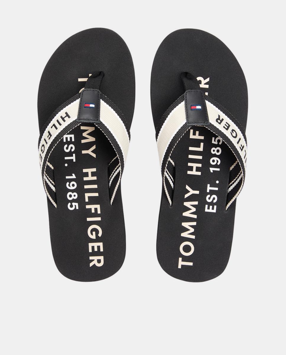 Chinelos com Logótipo Established Preto-5