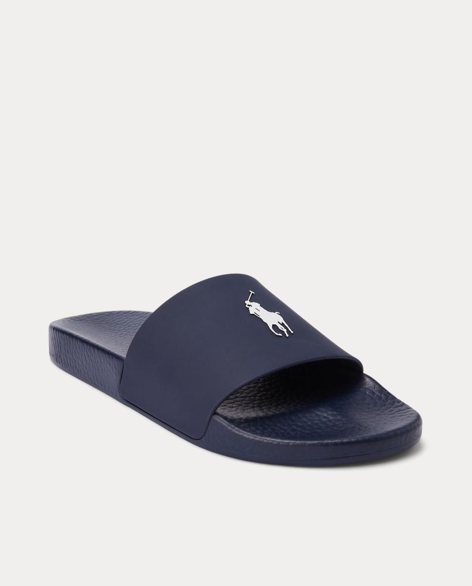 Chinelos Polo Slide Tipo Pala Azul-marinho-2