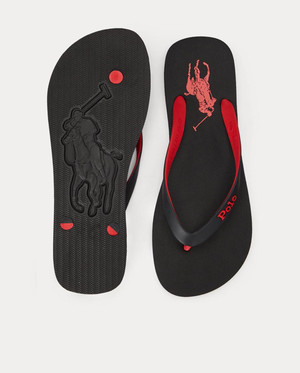 Chinelos Bolt de Dedo Preto-3