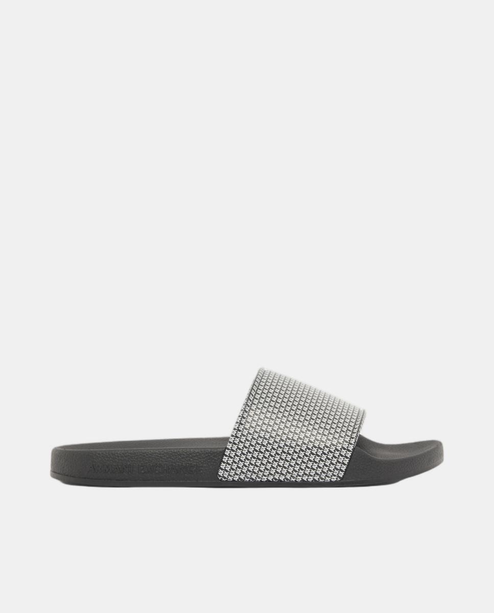 Imagem 0 de Chinelos de Tecido Plano com All Over Print de Logótipo