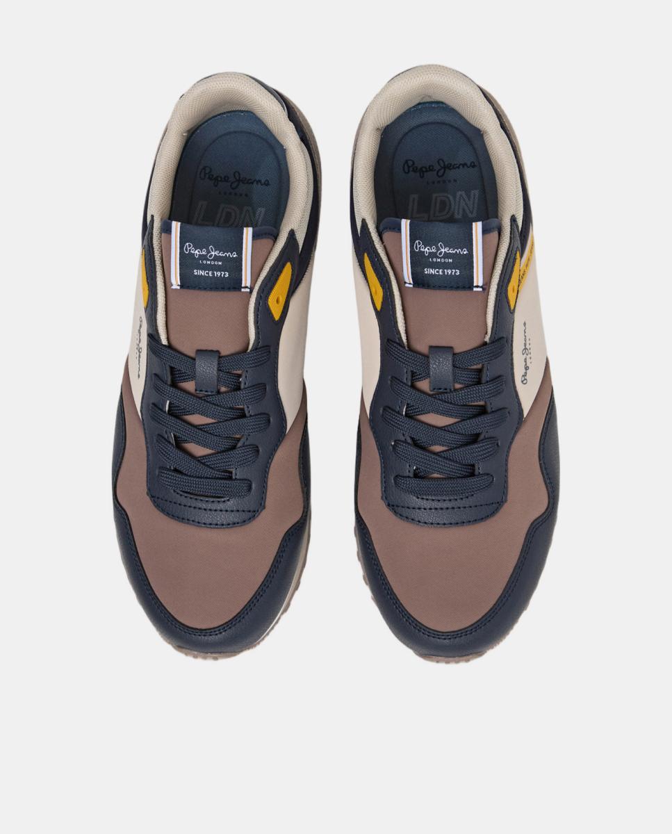 Sapatilhas Estilo Running London M Verde-militar-2