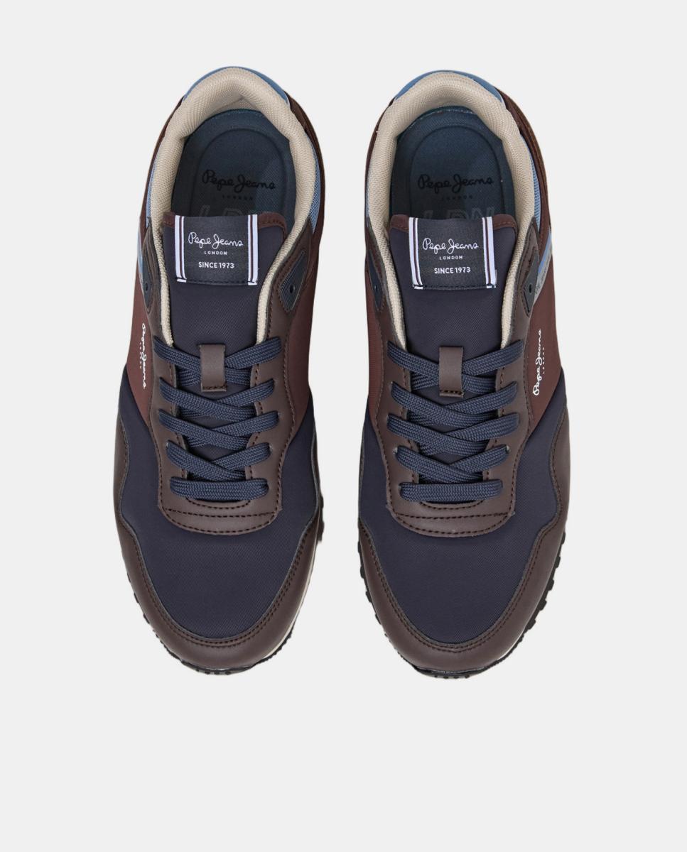 Sapatilhas Estilo Running London M Castanho-chocolate-2