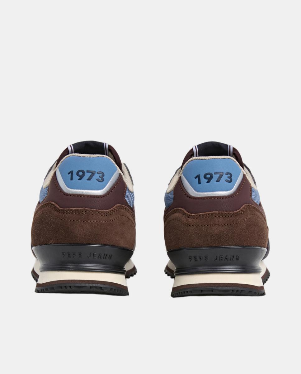 Sapatilhas Estilo Running London M Castanho-chocolate-4