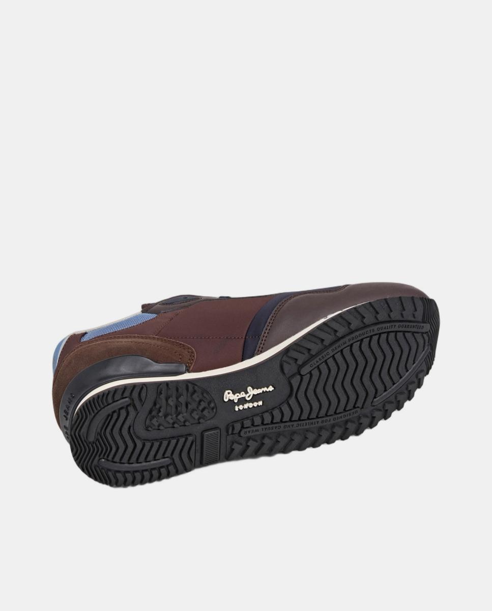 Sapatilhas Estilo Running London M Castanho-chocolate-6