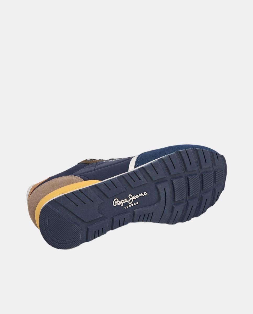 Sapatilhas Retro de Estilo Running Brit Essence M Azul-marinho-6