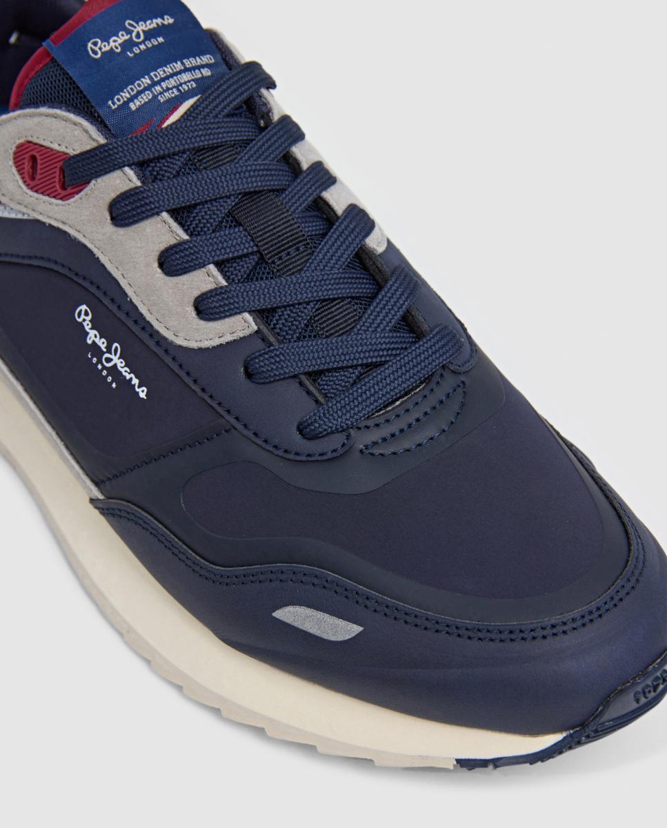Sapatilhas Estilo Running Bexley Urban M Azul-marinho-5