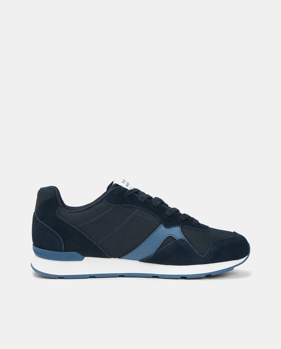 Sapatilhas Runner Retro Mix Azul-marinho-1