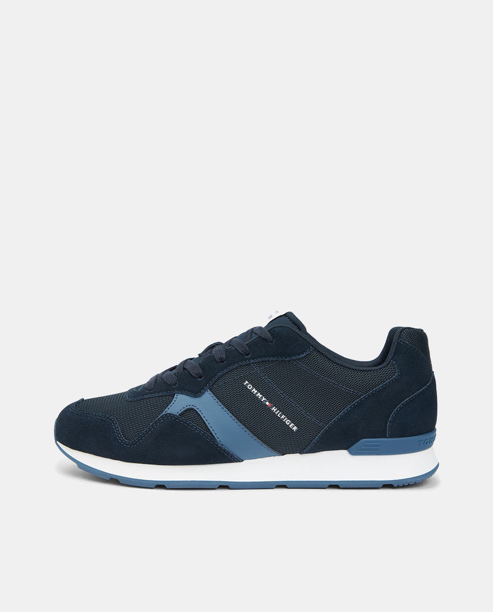 Sapatilhas Runner Retro Mix Azul-marinho-2