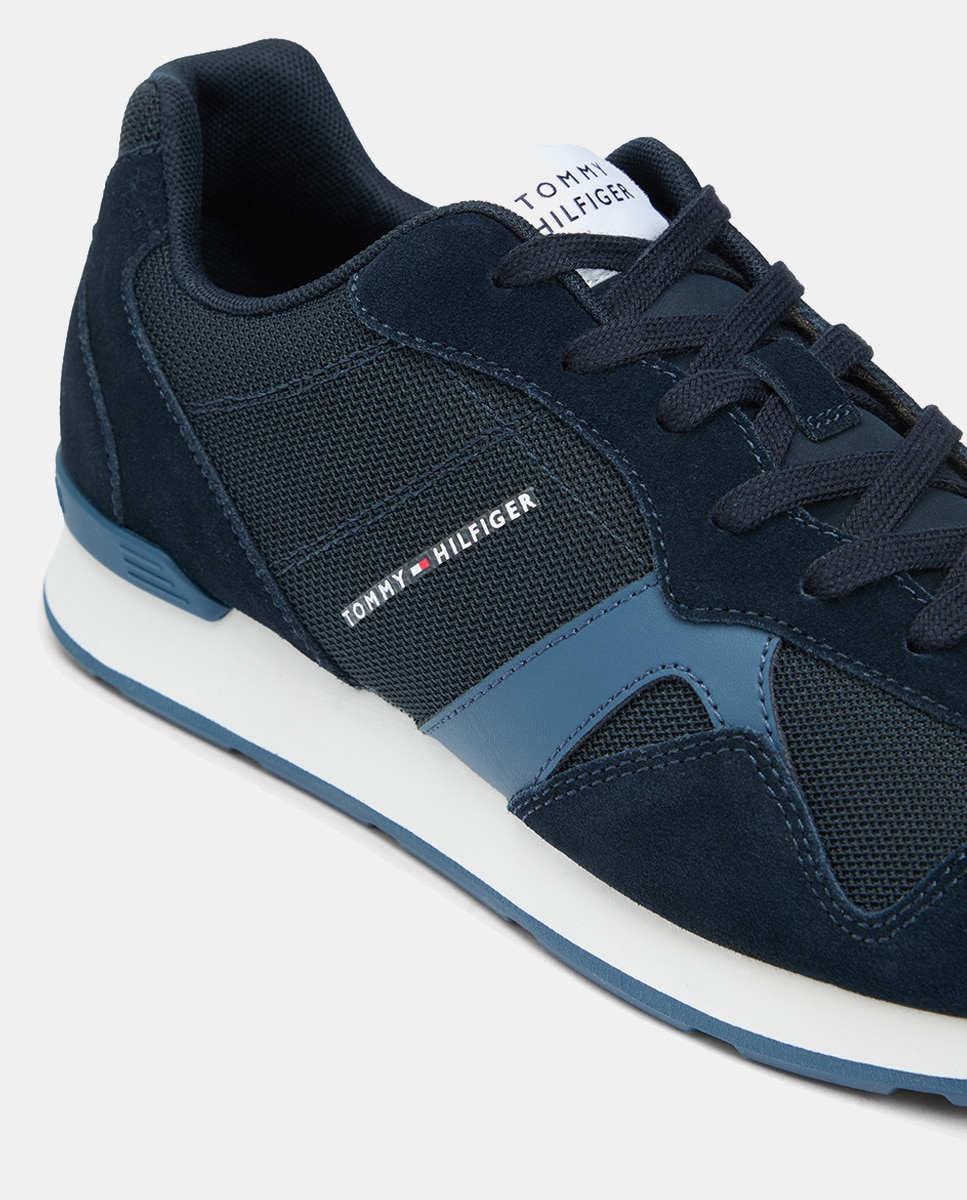 Sapatilhas Runner Retro Mix Azul-marinho-3