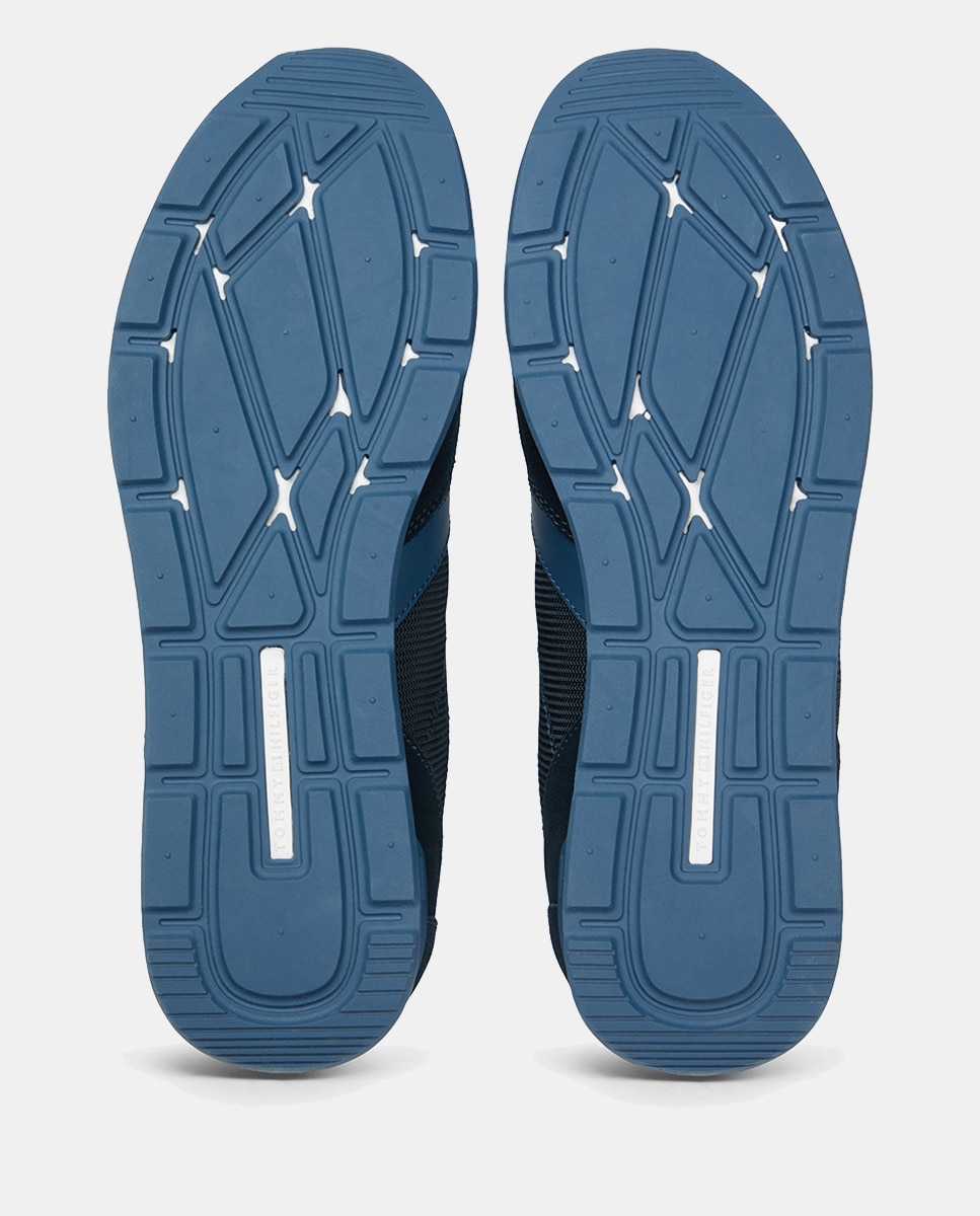 Sapatilhas Runner Retro Mix Azul-marinho-4