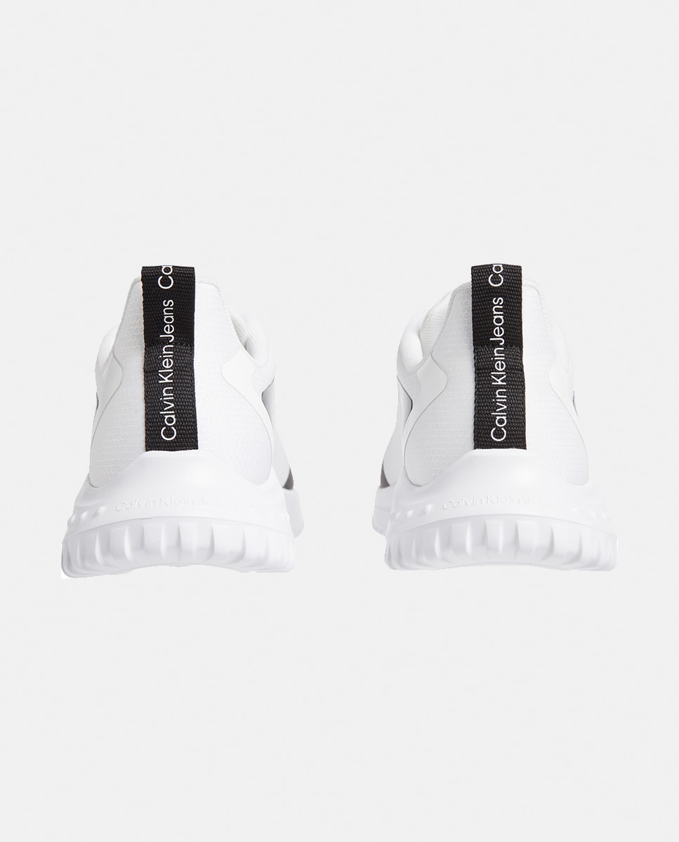 Sapatilhas Runner com Sola de Borracha EVA Branco-4