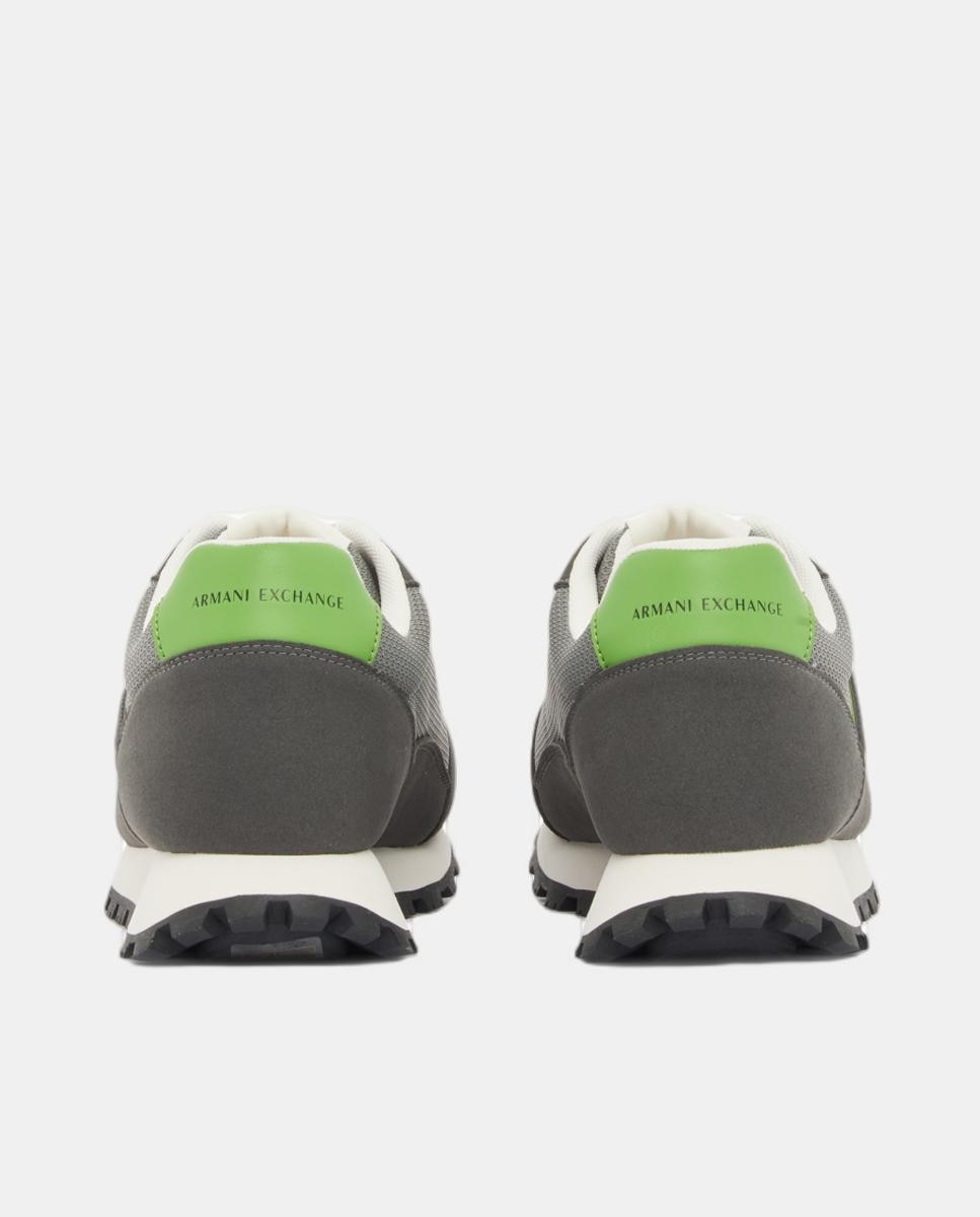 Sapatilhas Retro Runner com Logótipo Branco-3