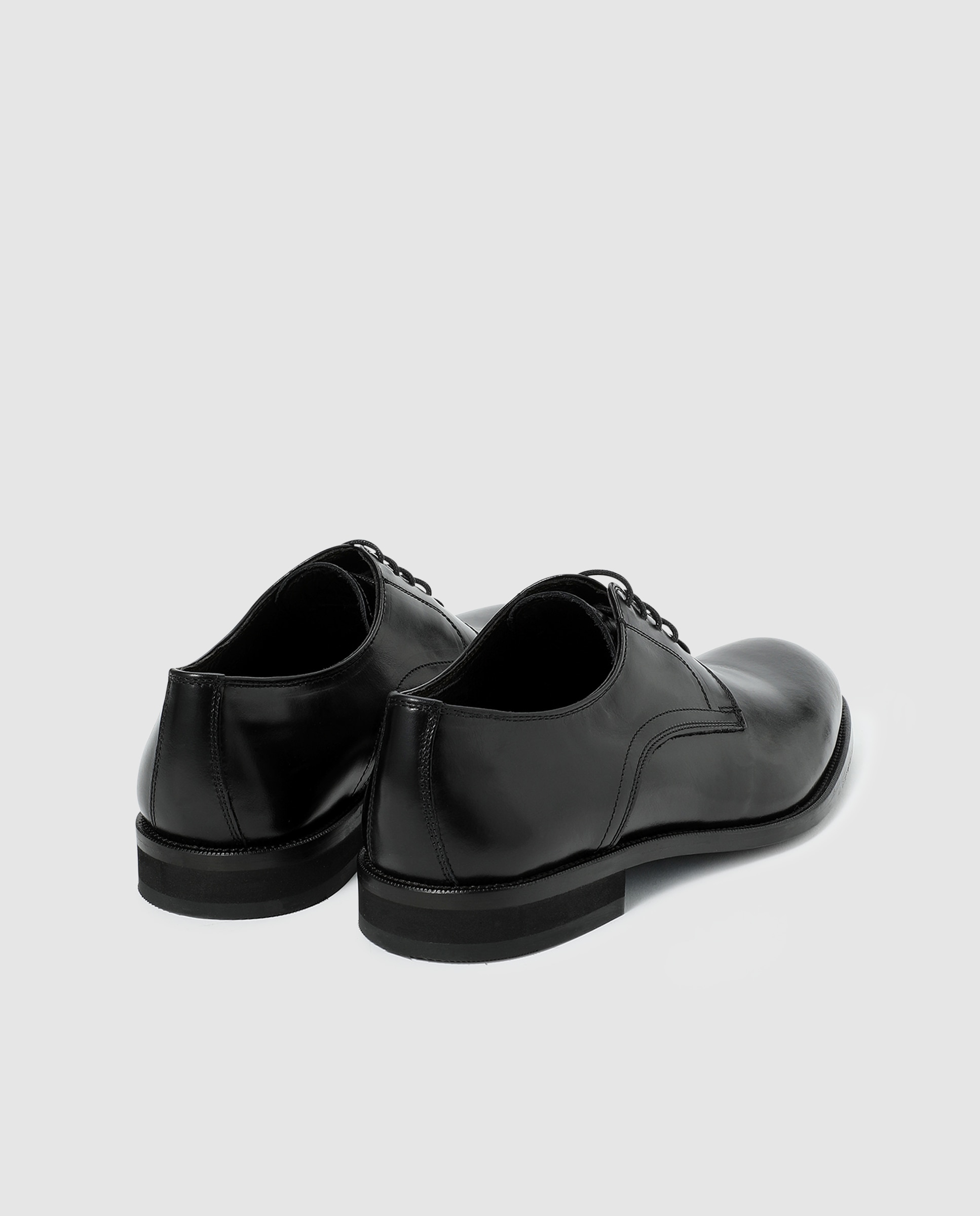 Sapatos de atacadores de homem Luis Gonzalo em pele preto Preto-3