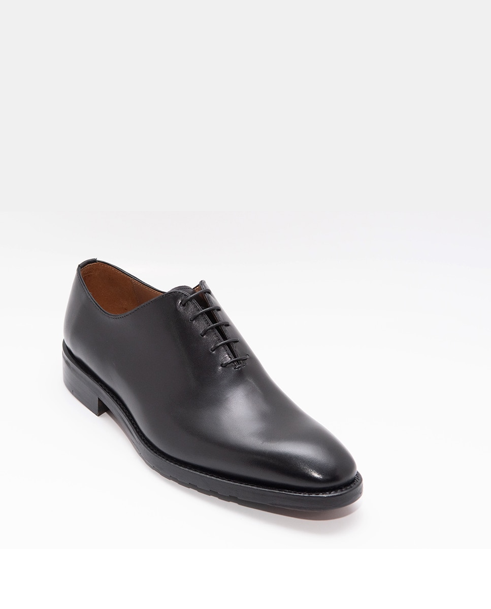 Bluchers com Atacadores Preto-2