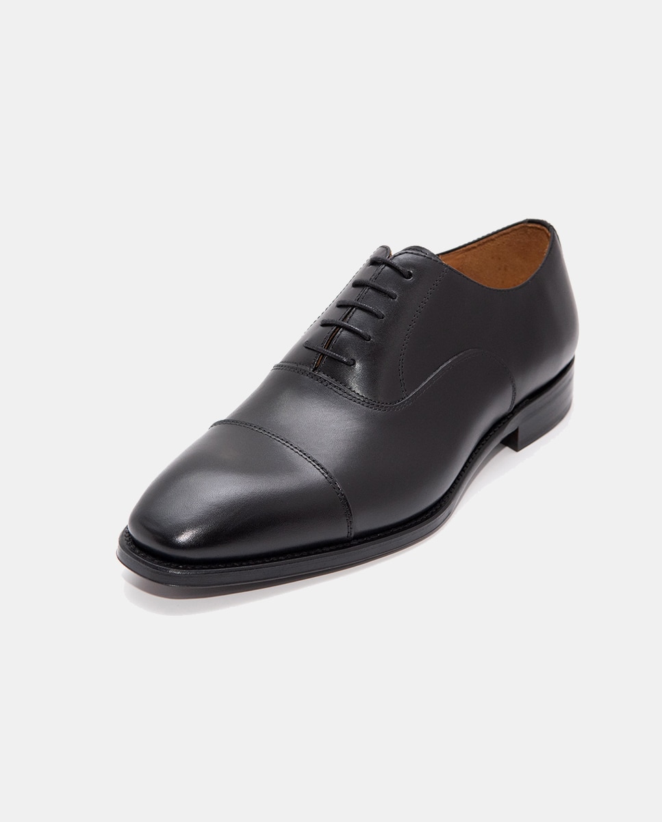 Bluchers com Atacadores Preto-2