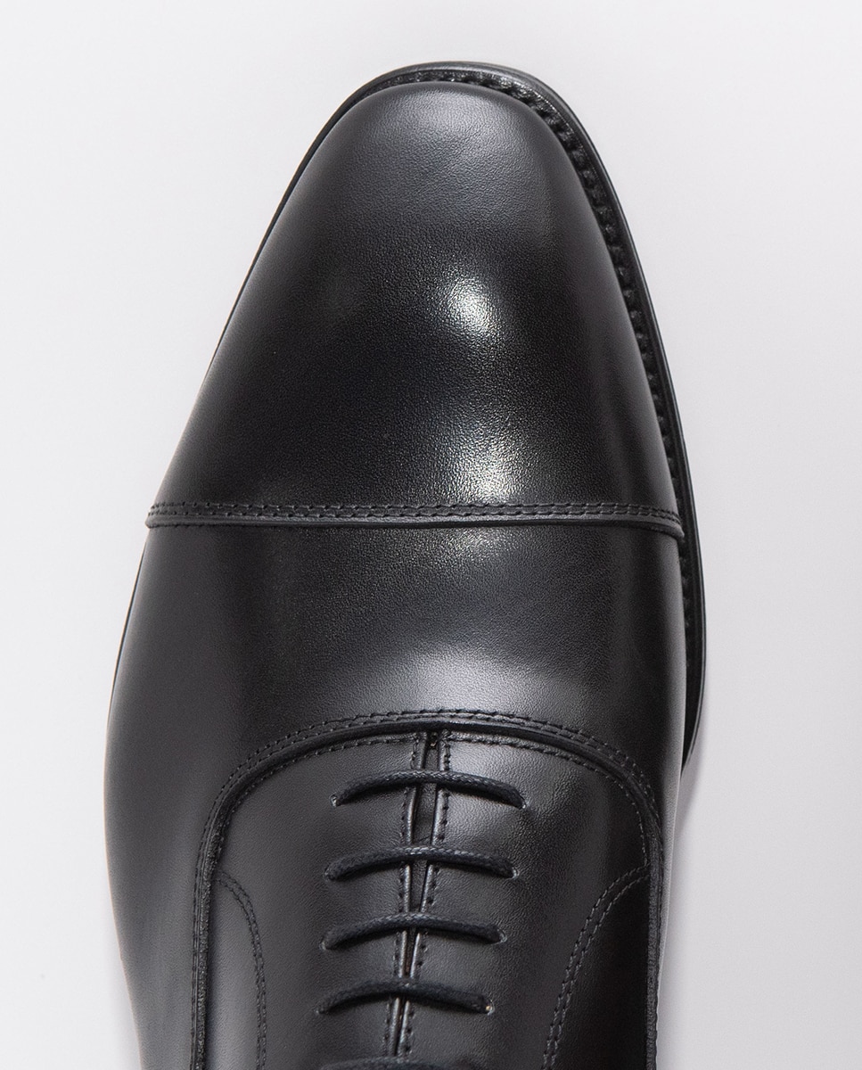 Bluchers com Atacadores Preto-3