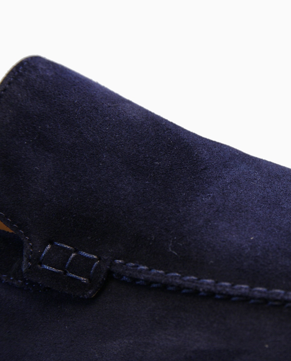 Mocassins em Croute Azul-marinho-5