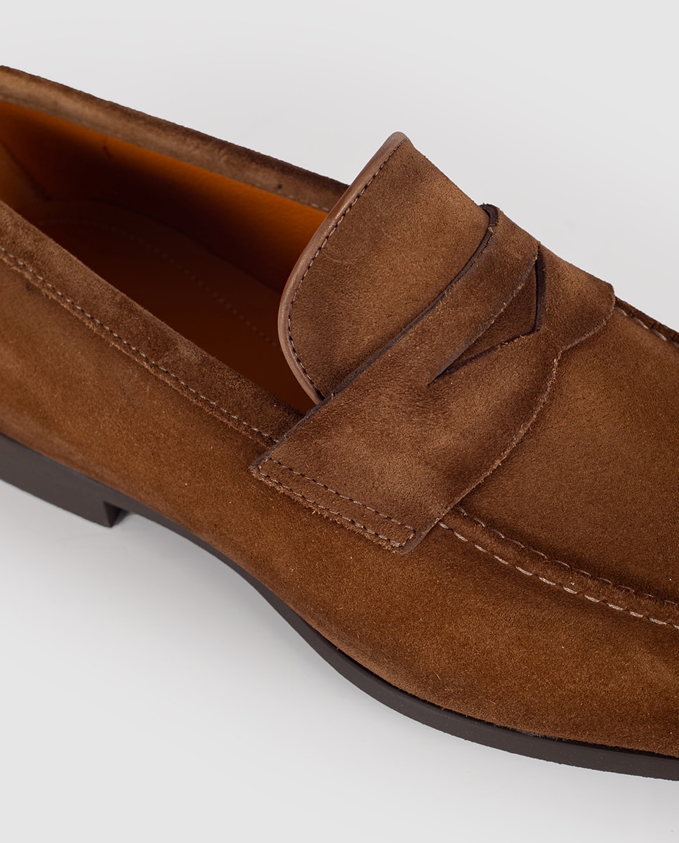 Mocasín ante antifaz Marrón oscuro · El Corte Inglés