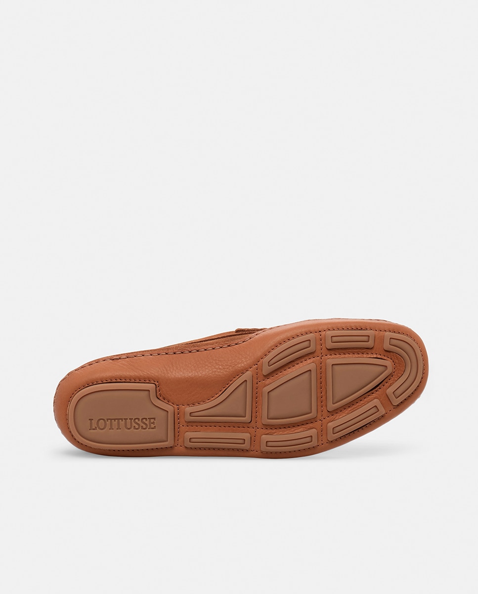 Mocassins de Camurça com Fita Couro-5
