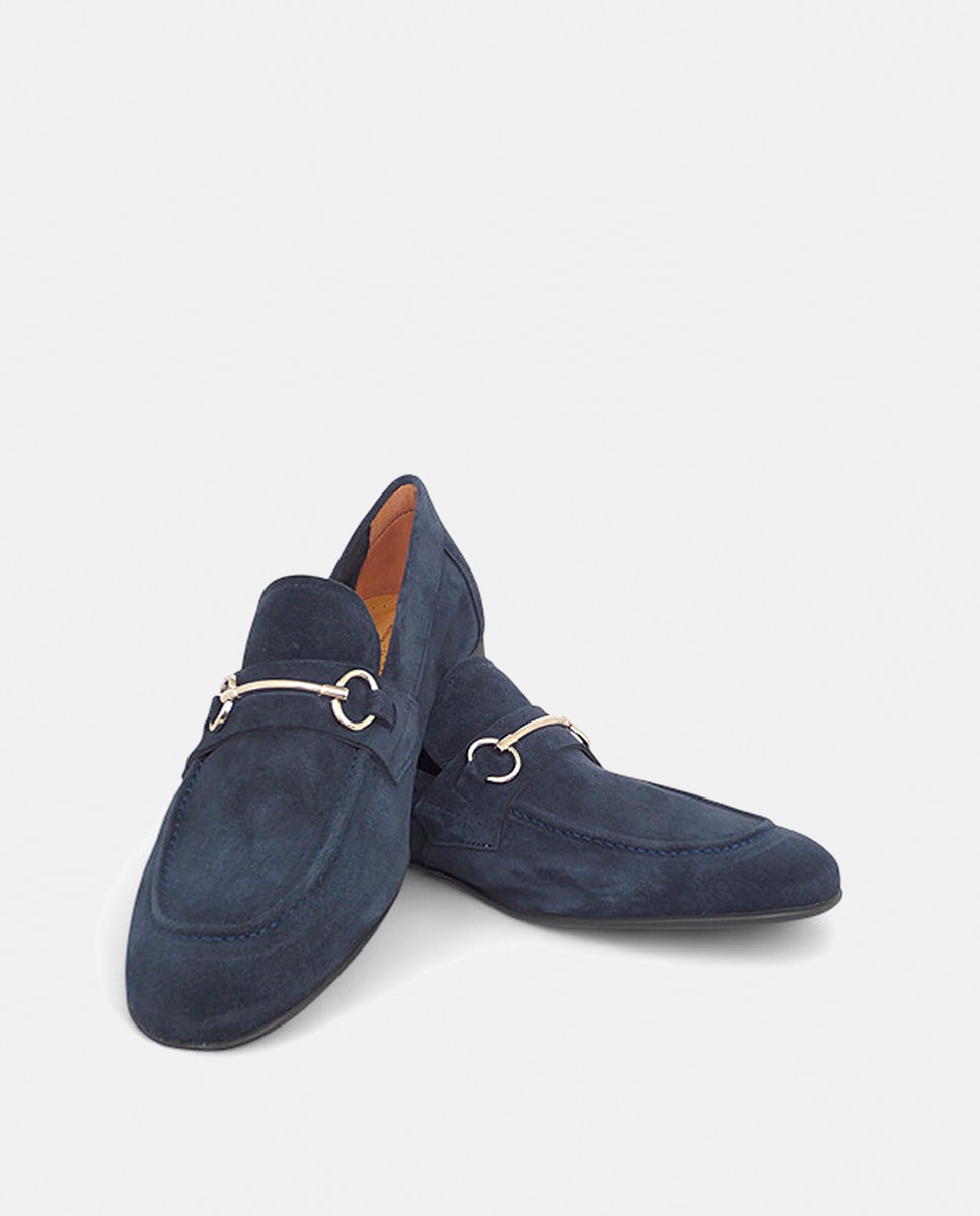 Sapatos Tipo Mocassins Azul-escuro-3