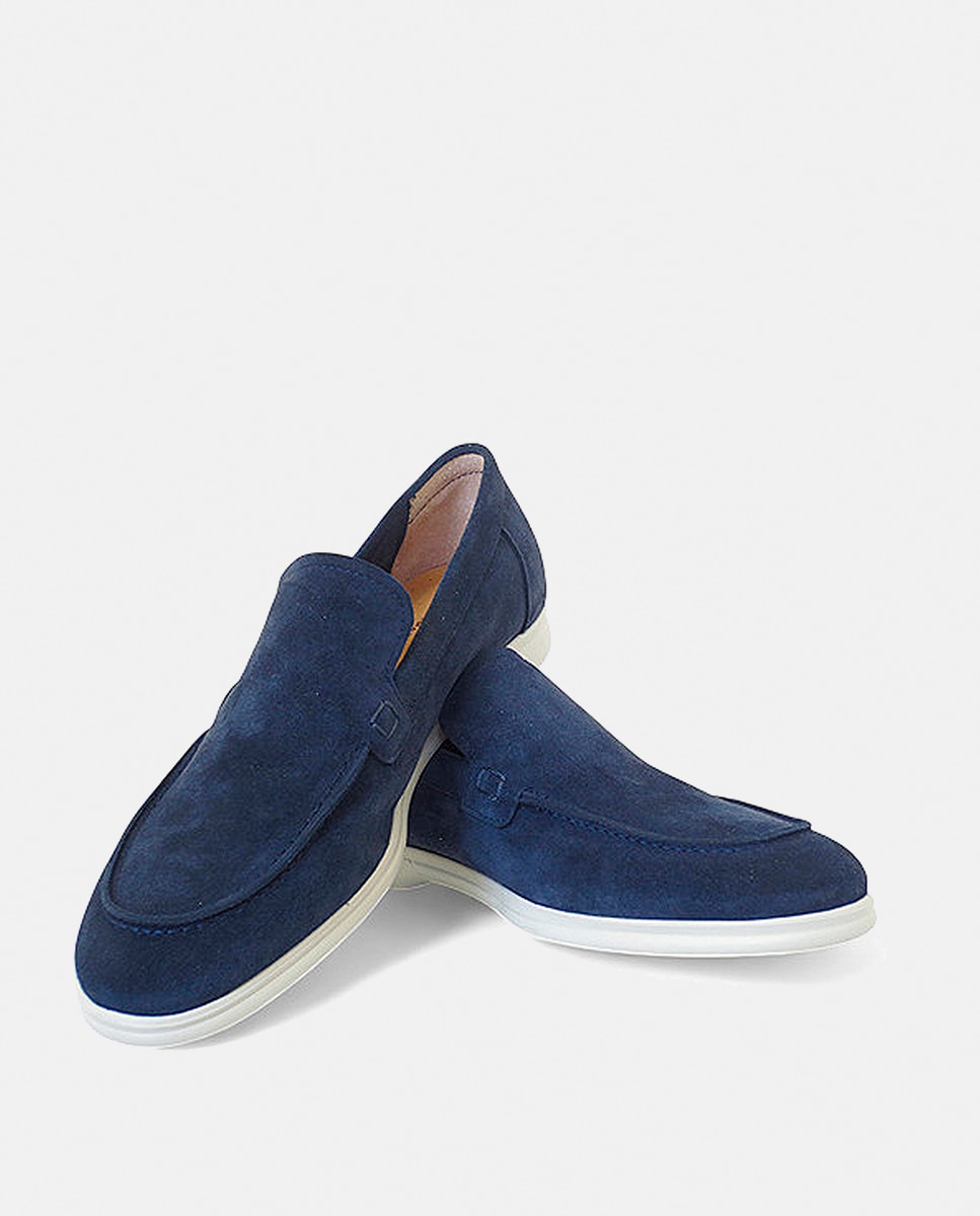 Sapatos Tipo Mocassins Azul-escuro-3