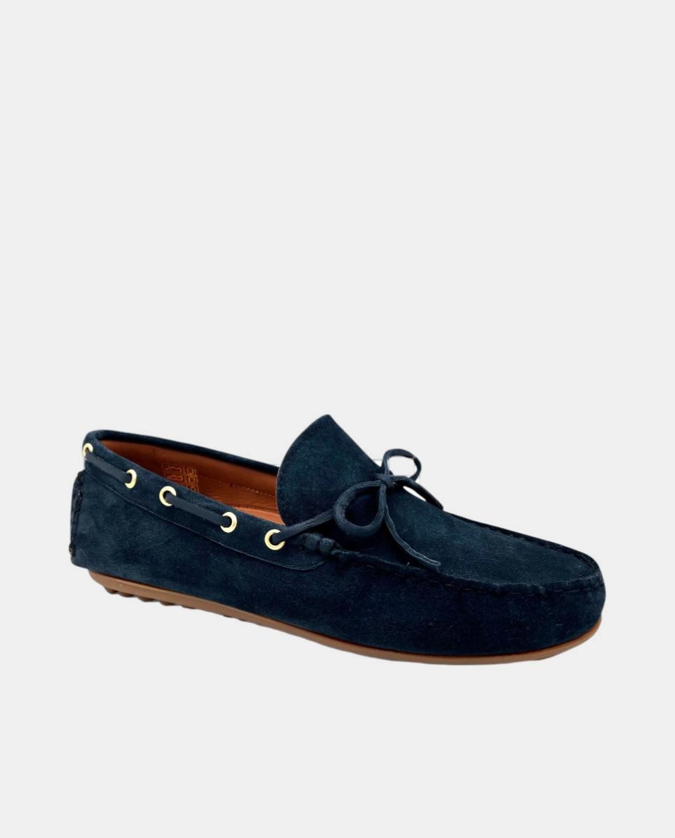 Mocassins em Pele Bovina com Sola de Couro Preto-2