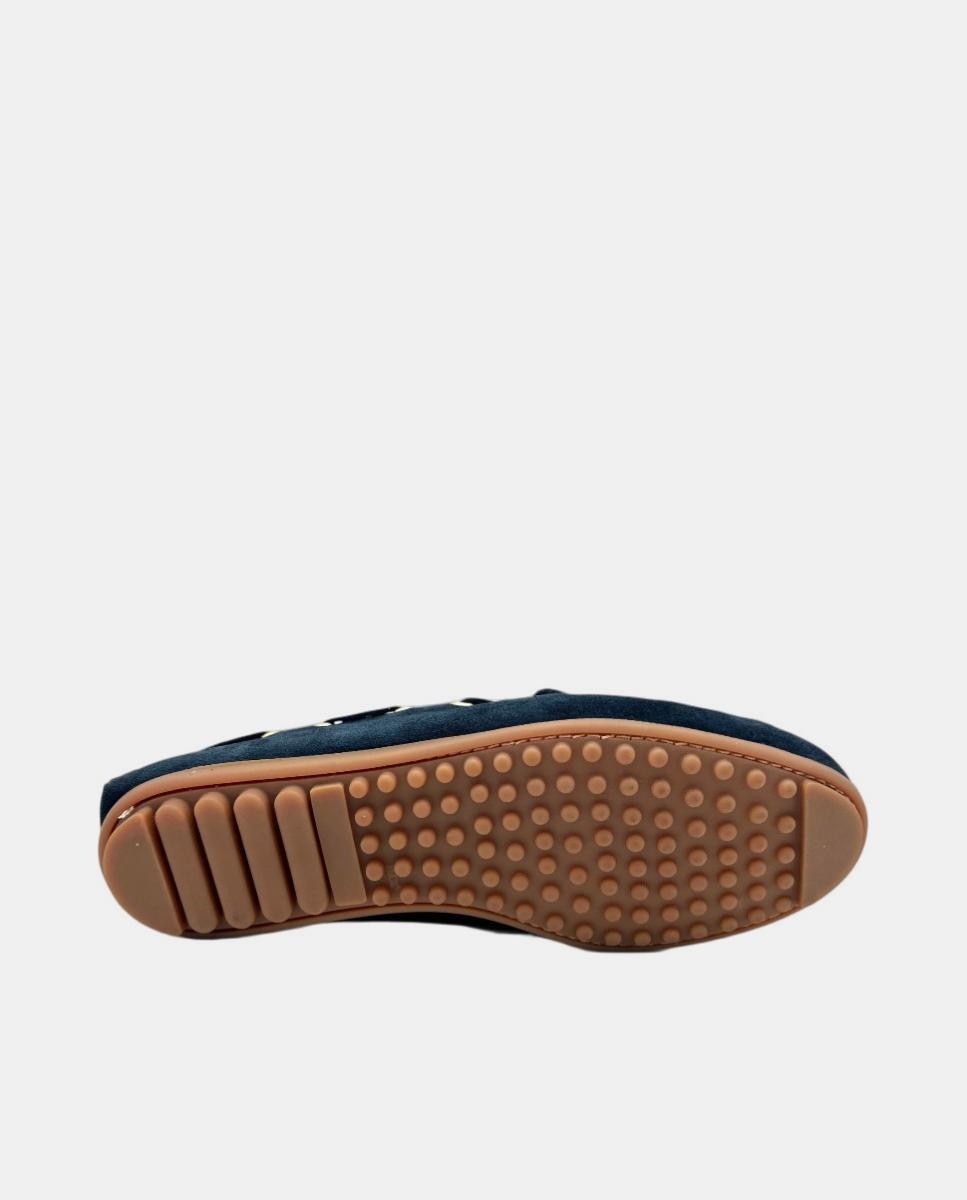Mocassins em Pele Bovina com Sola de Couro Preto-3