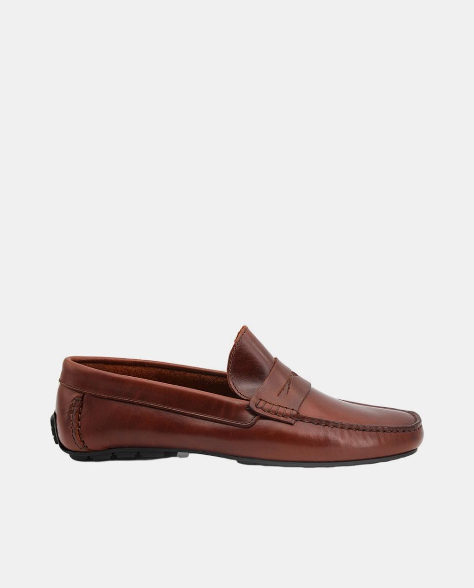 Imagem 0 de Mocassins com Travessão em Croute