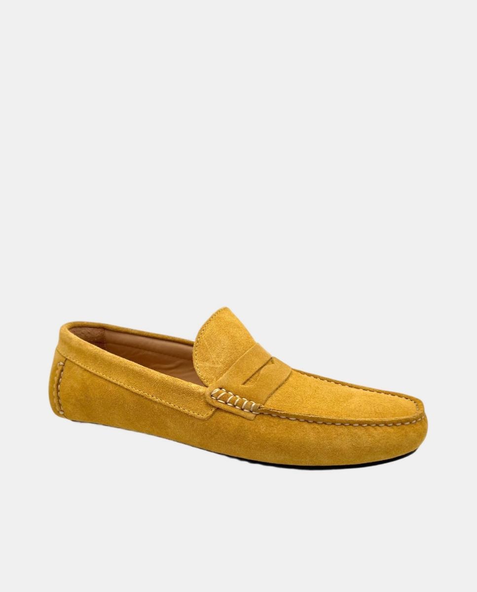 Mocassins em Croute com Sola de Borracha Mostarda-2