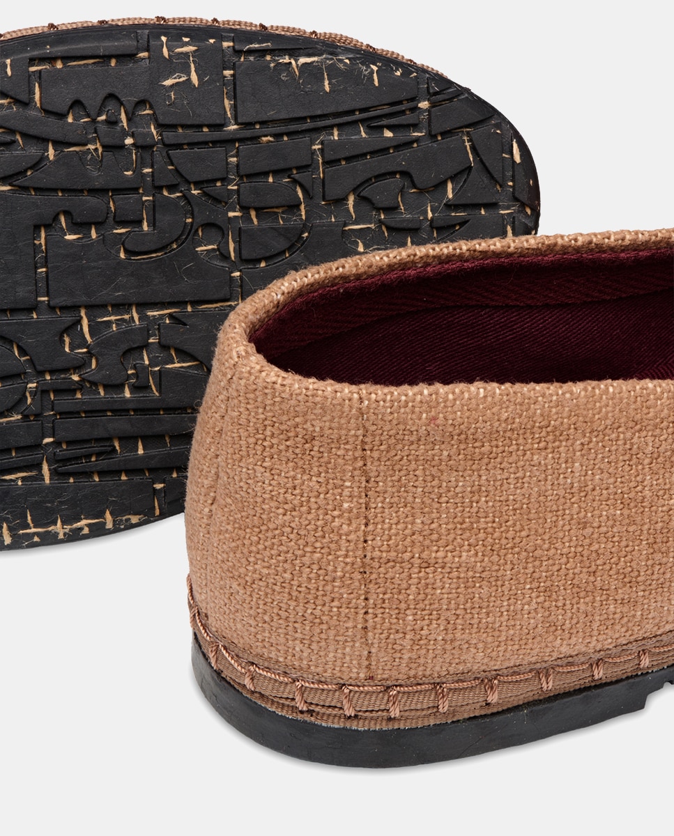 Slippers em Linho Natural-3
