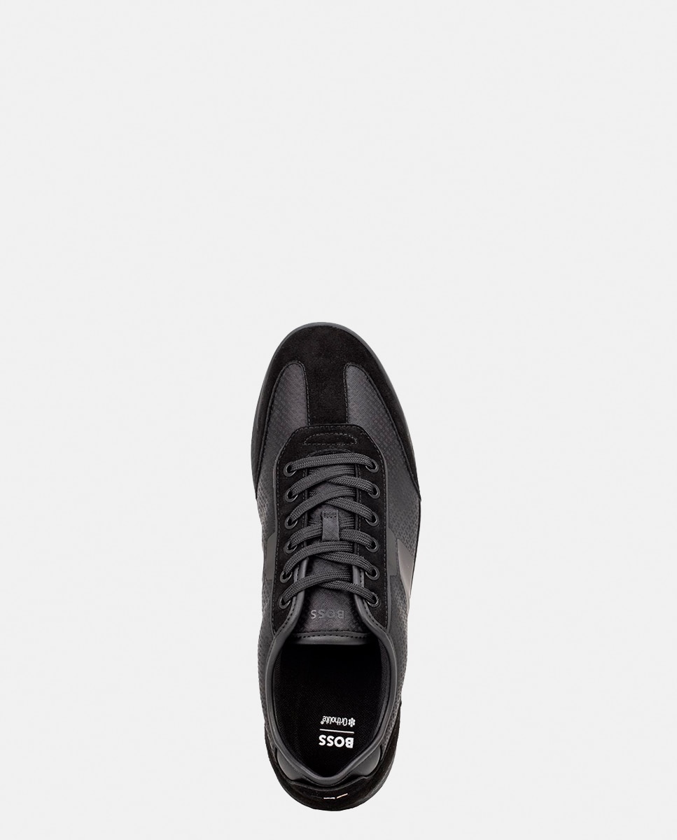 Sapatilhas Desportivas com Atacadores Preto-2