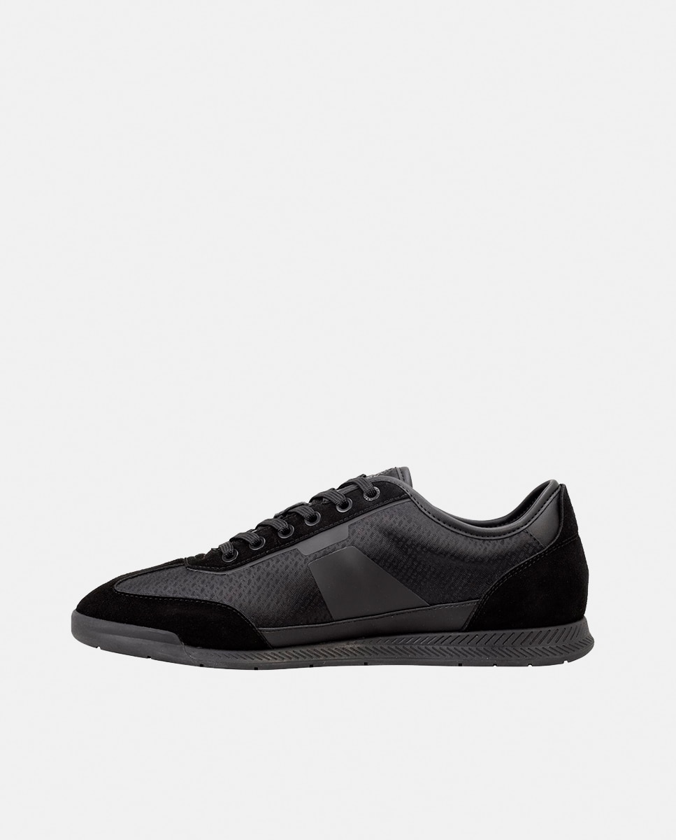 Sapatilhas Desportivas com Atacadores Preto-4