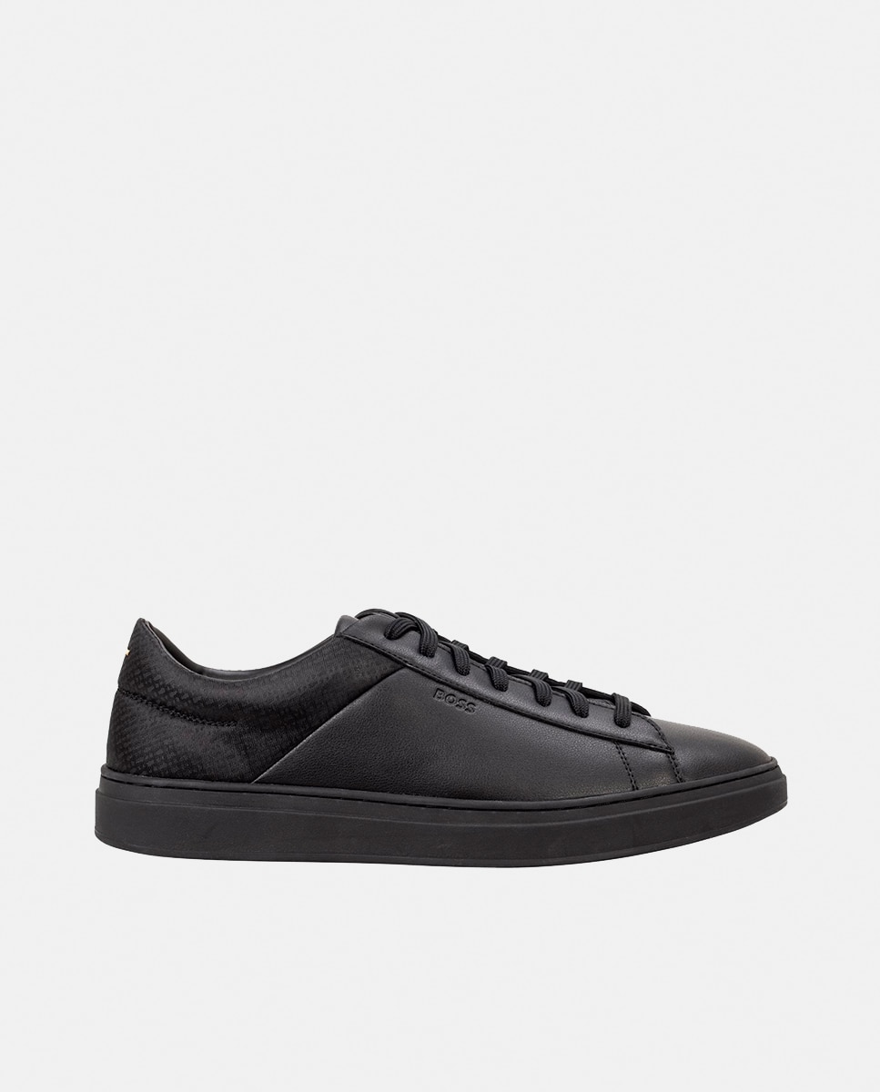 Sapatilhas Desportivas com Atacadores Preto-1