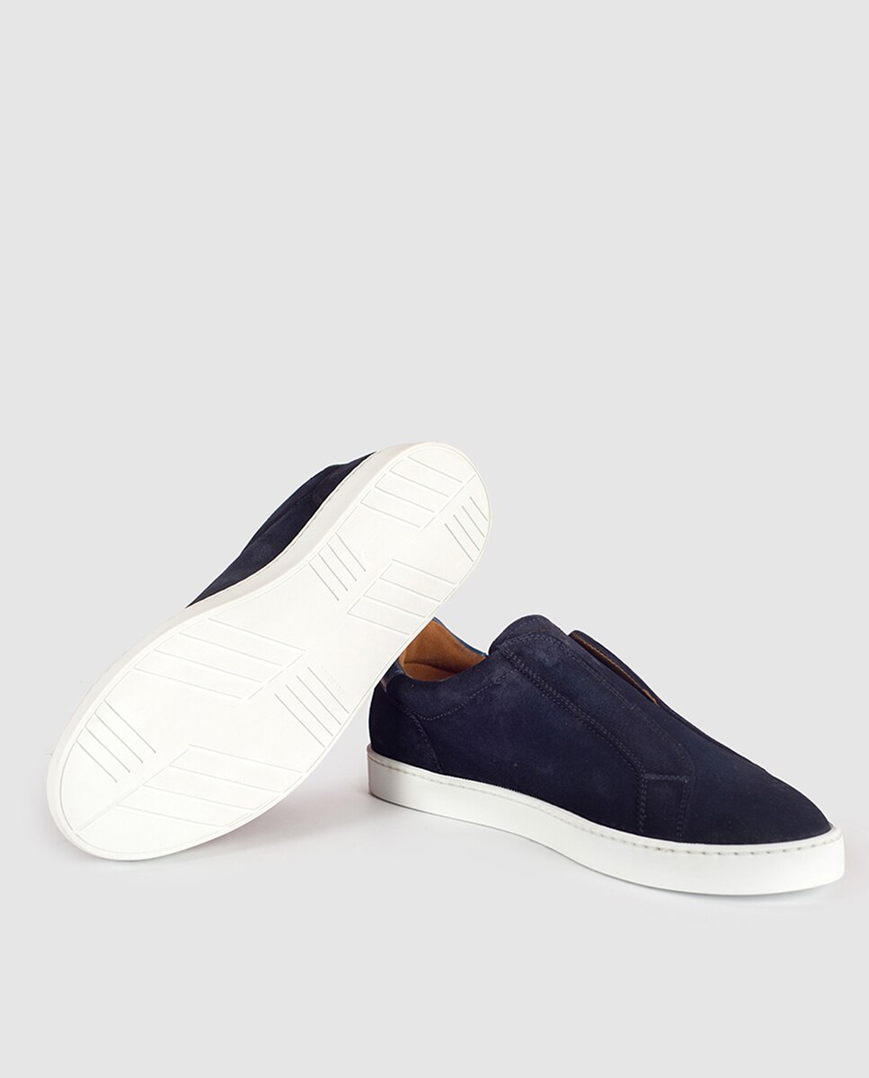 Sapatilhas Slip On Azul-marinho-4
