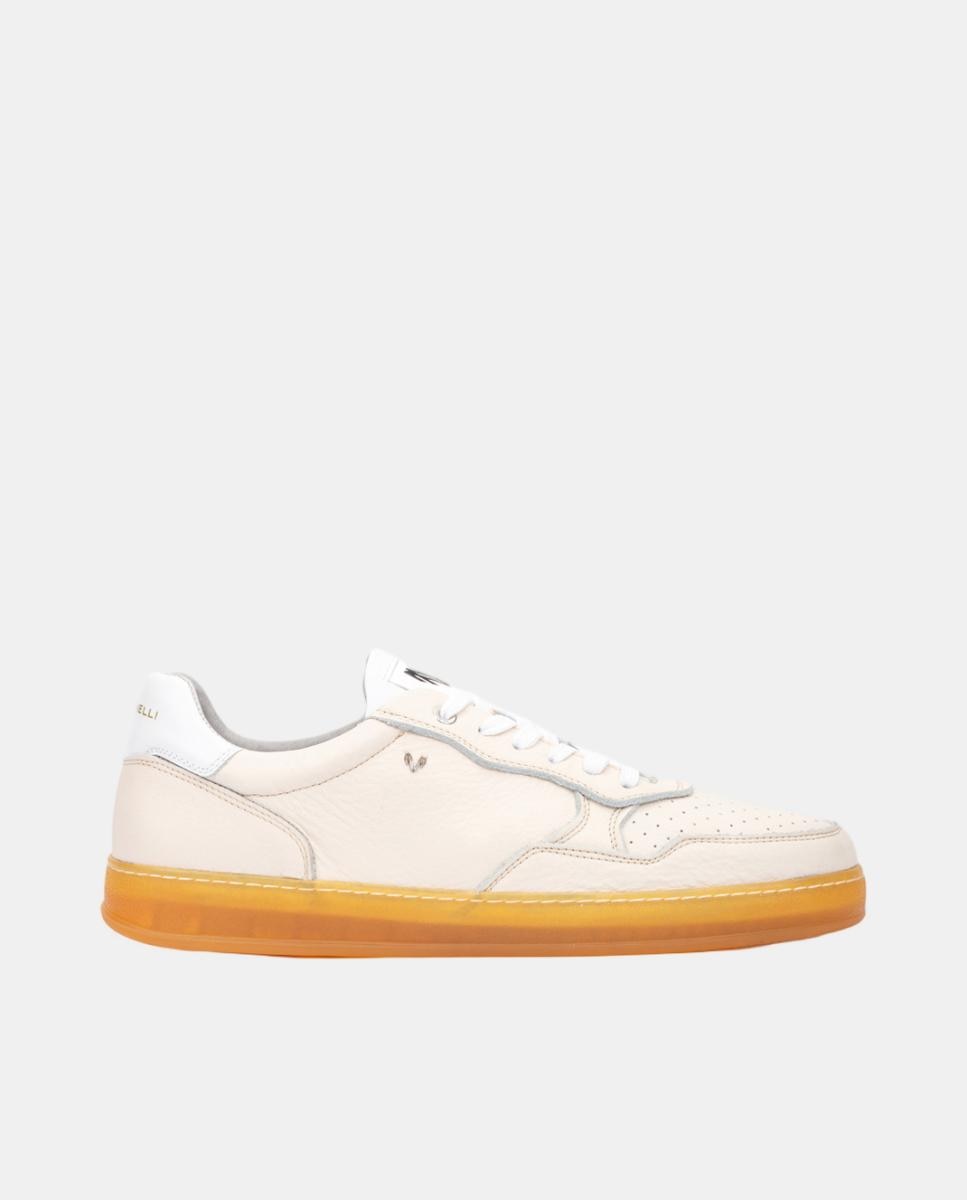 Imagem 0 de Sapatilhas em Pele - Branco