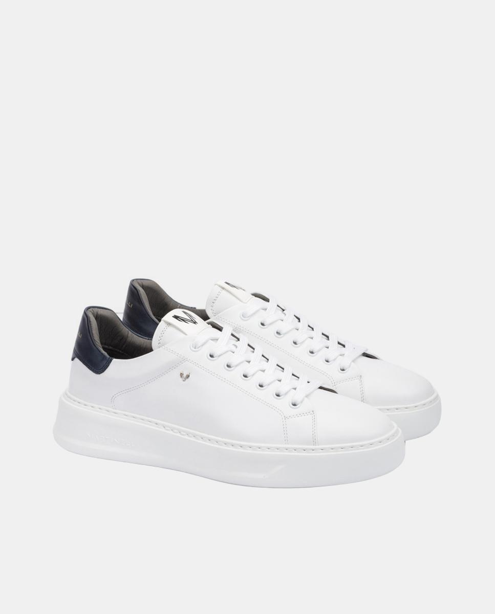 Sapatilhas em Pele - Branco Branco-2