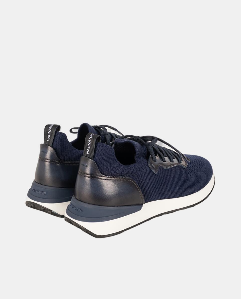 Sapatilhas de Running Knitting Azul-marinho-3
