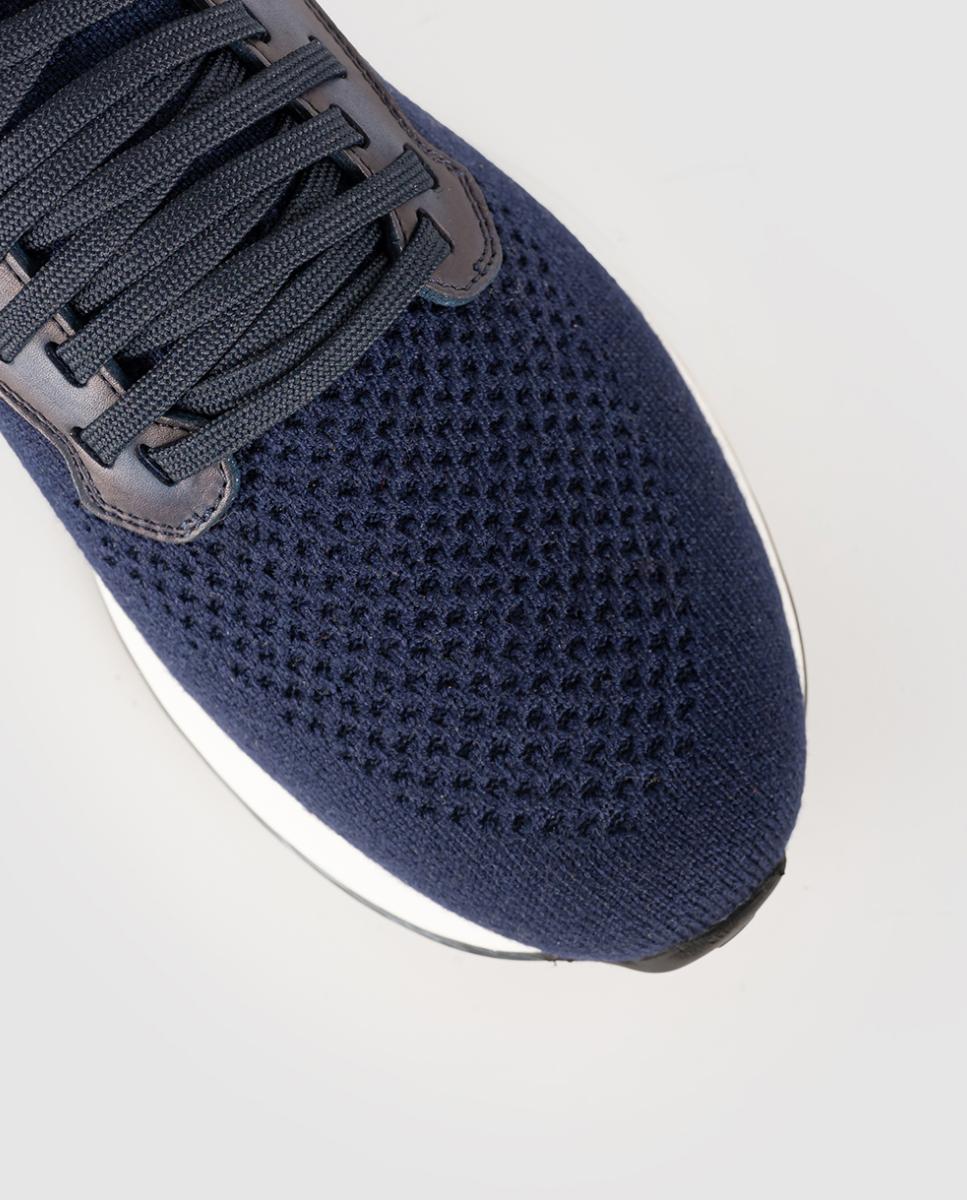 Sapatilhas de Running Knitting Azul-marinho-5