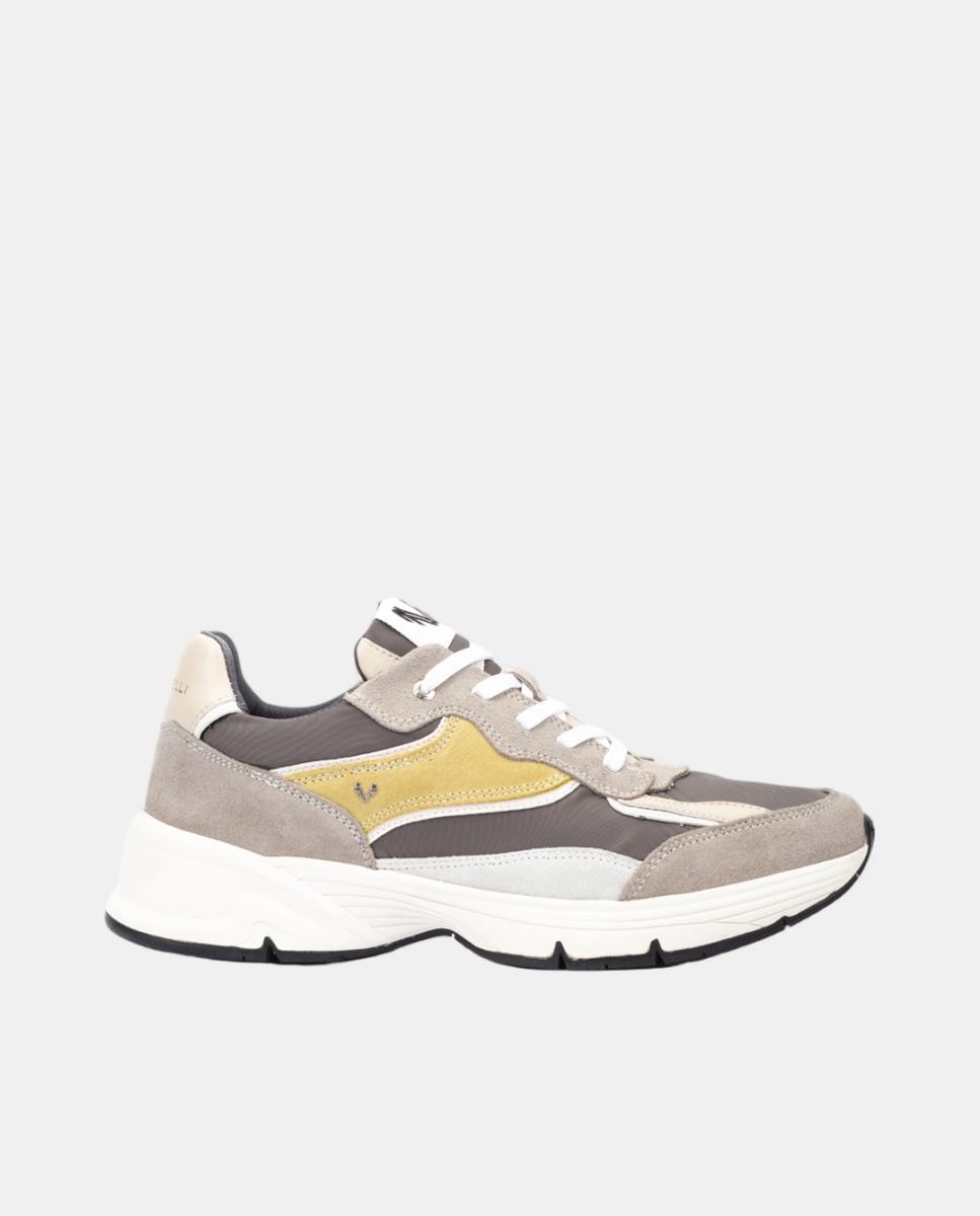 Imagem 0 de Sapatilhas em Pele - Prateado