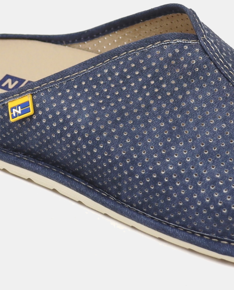 Pantufas Azul-5