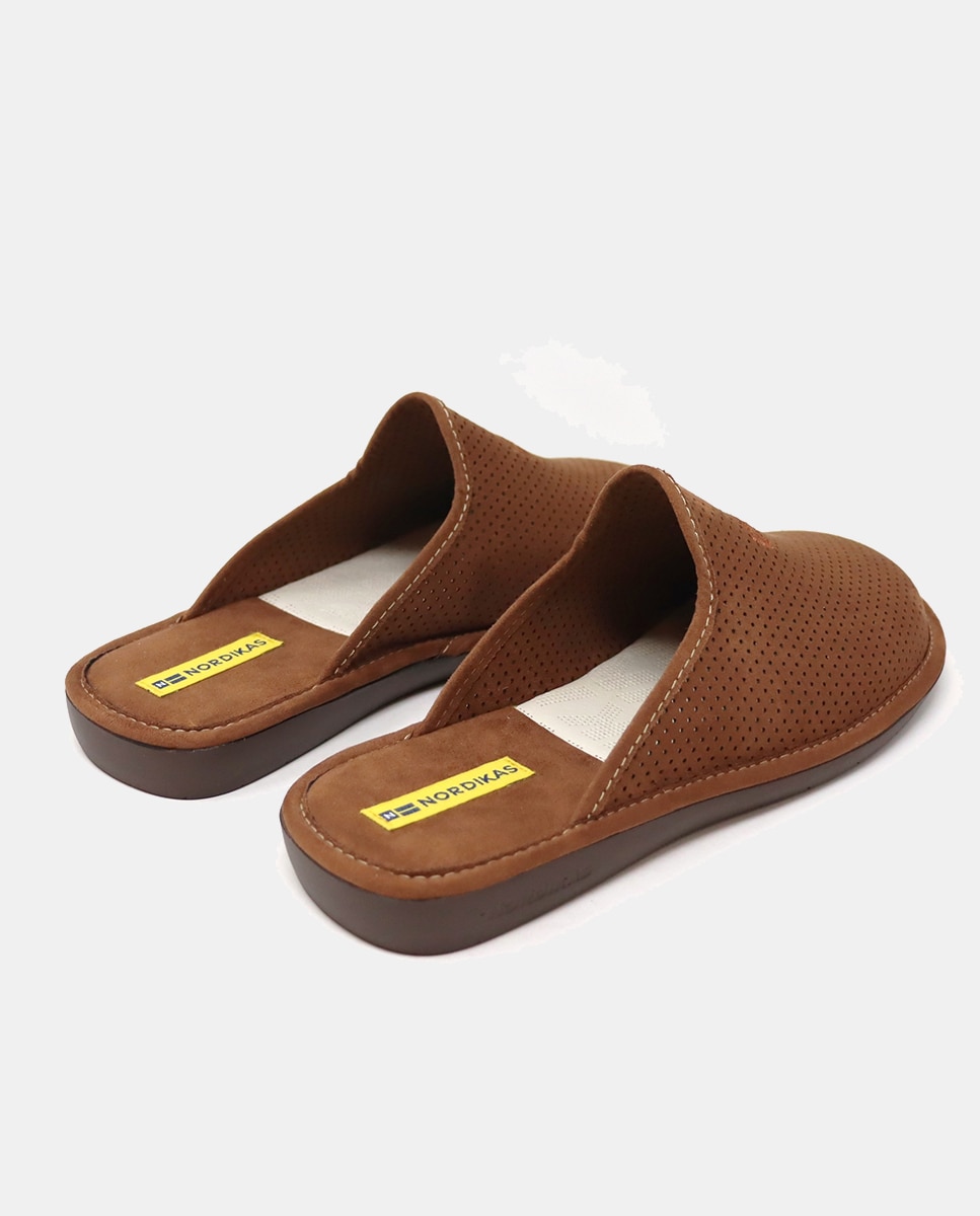 Pantufas Castanho-3