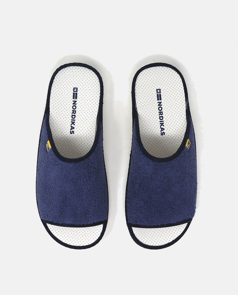 Chinelos de Quarto Azul-4