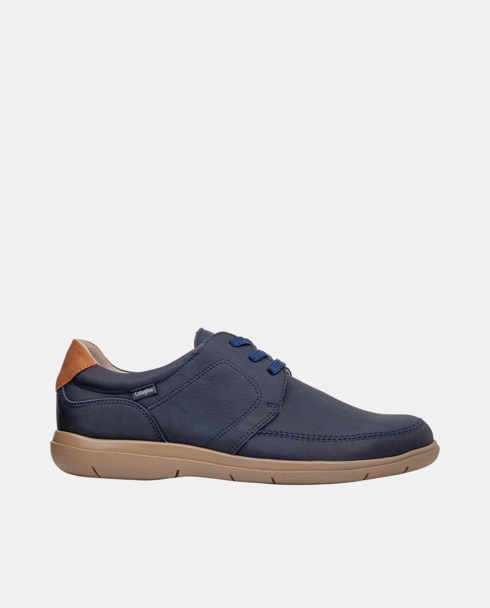 Imagem 0 de Sapatos de Atacadores em Pele