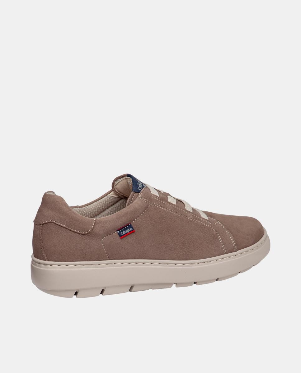 Sapatos Elásticos em Pele Natural-3